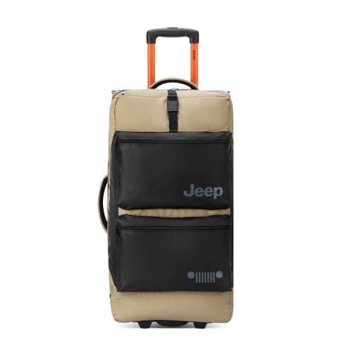 JS006B 27 Inch Two Wheel Rolling Travel Duffle Bag