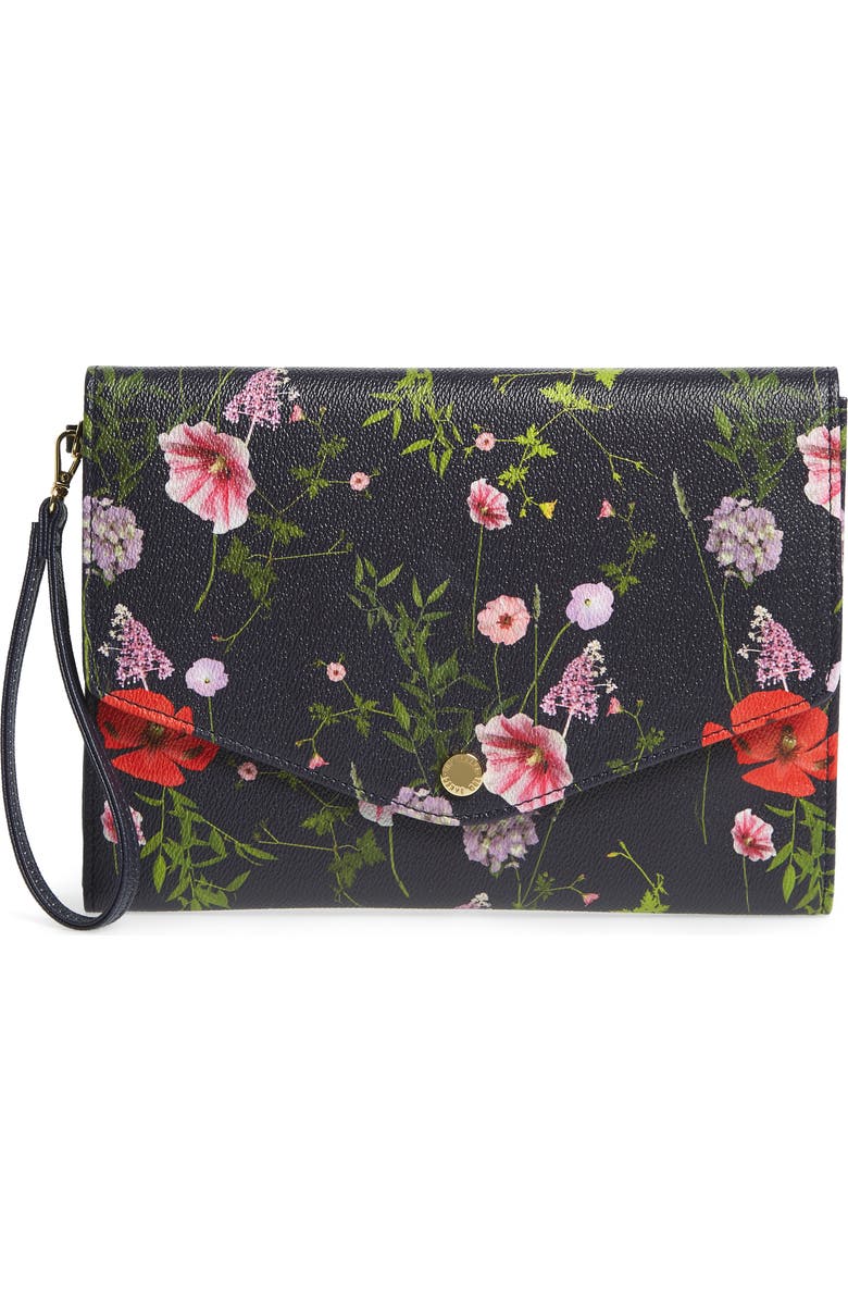 Ted Baker London Gaia Hedgerow Envelope Pouch, Main, color,