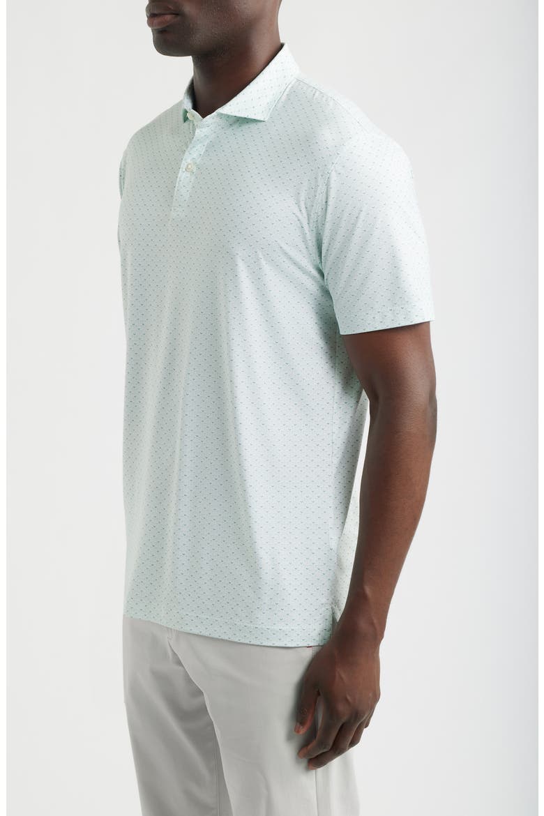 Fall Flower Featherweight Performance Polo, Alternate, color, SUBLIME