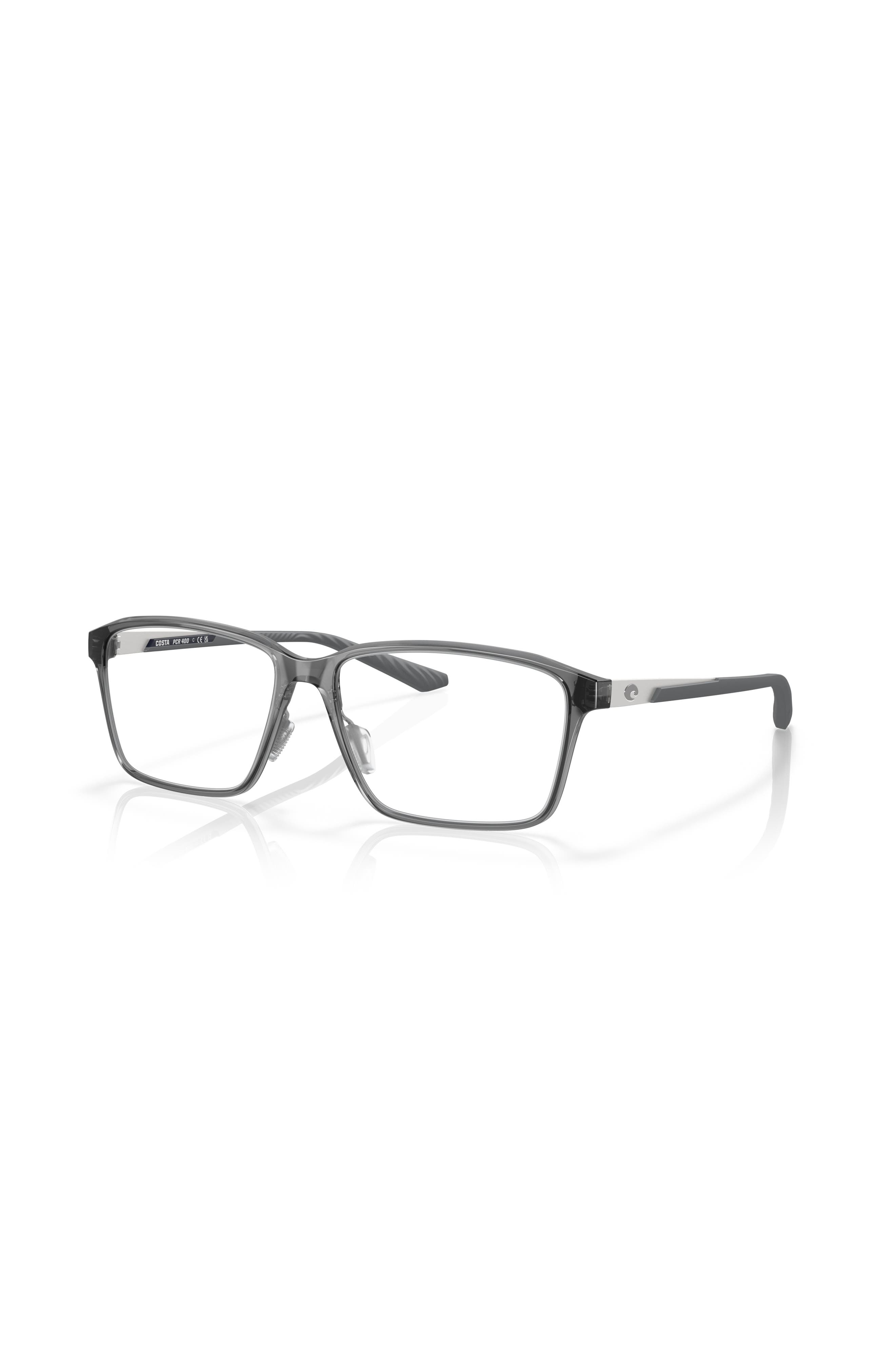 Costa 53mm Rectangle optical glasses in Grey 