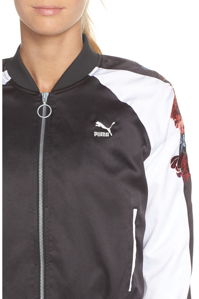 Premium Archive T7 Track Jacket, Alternate, color, PUMA BLACK