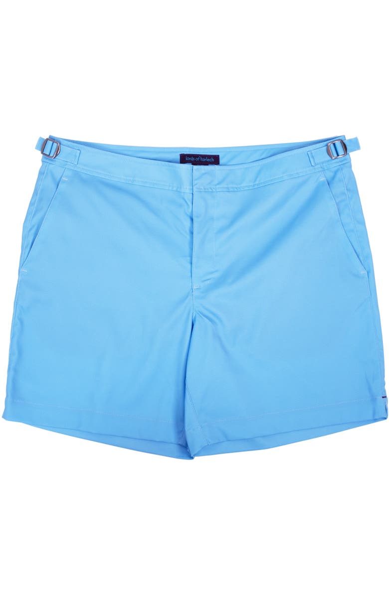 Lords of Harlech Pool Tailored Swim Short, Main, color, Blue