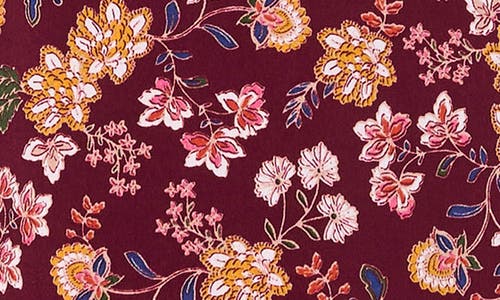 CHAUS CHAUS FLORAL GROMMET ACCENT CUTOUT TOP
