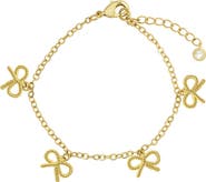 Lily Nily Kids' Bow Twist Charm Bracelet