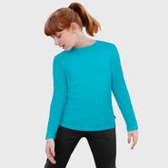 CITY THREADS Baby Girls Long Sleeve Soft 100% Cotton Jersey T-Shirt