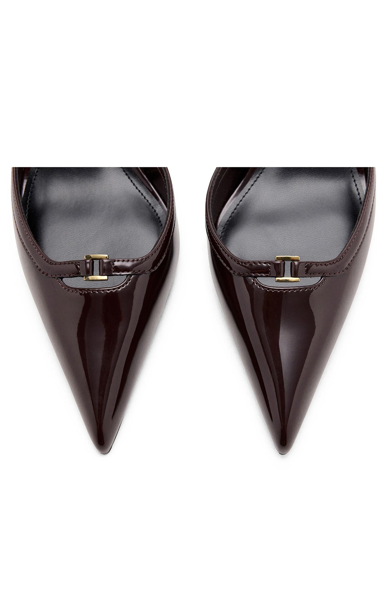 Pointed Toe Slingback Pump, Alternate, color, BURGUNDY