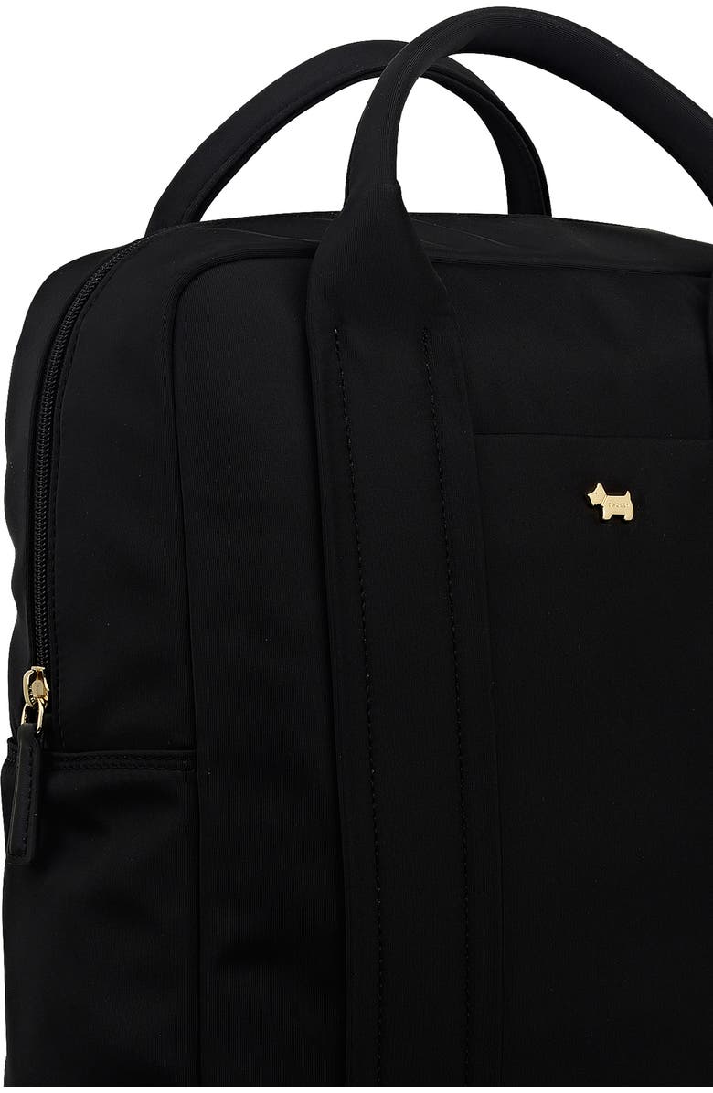 Radley Large Grove Close Recycled Polyester Backpack, Alternate, color, Black