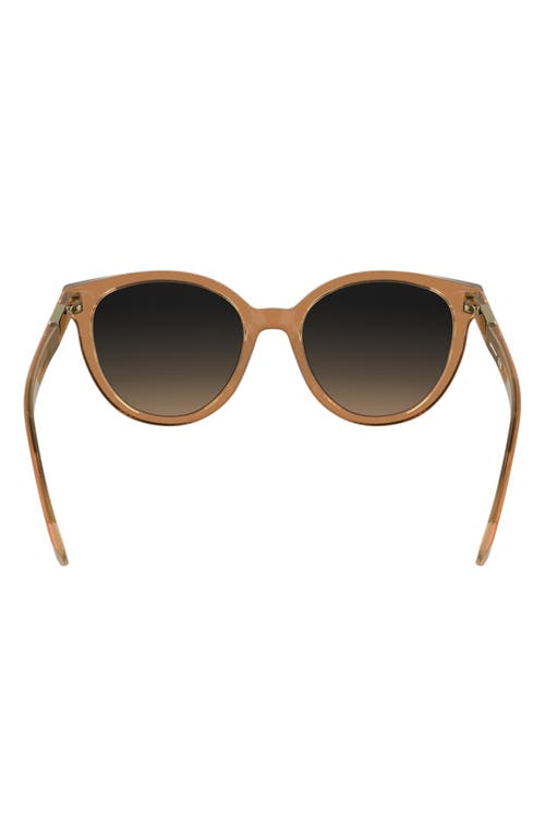 Longchamp Le Pliage 52mm Gradient Round Sunglasses