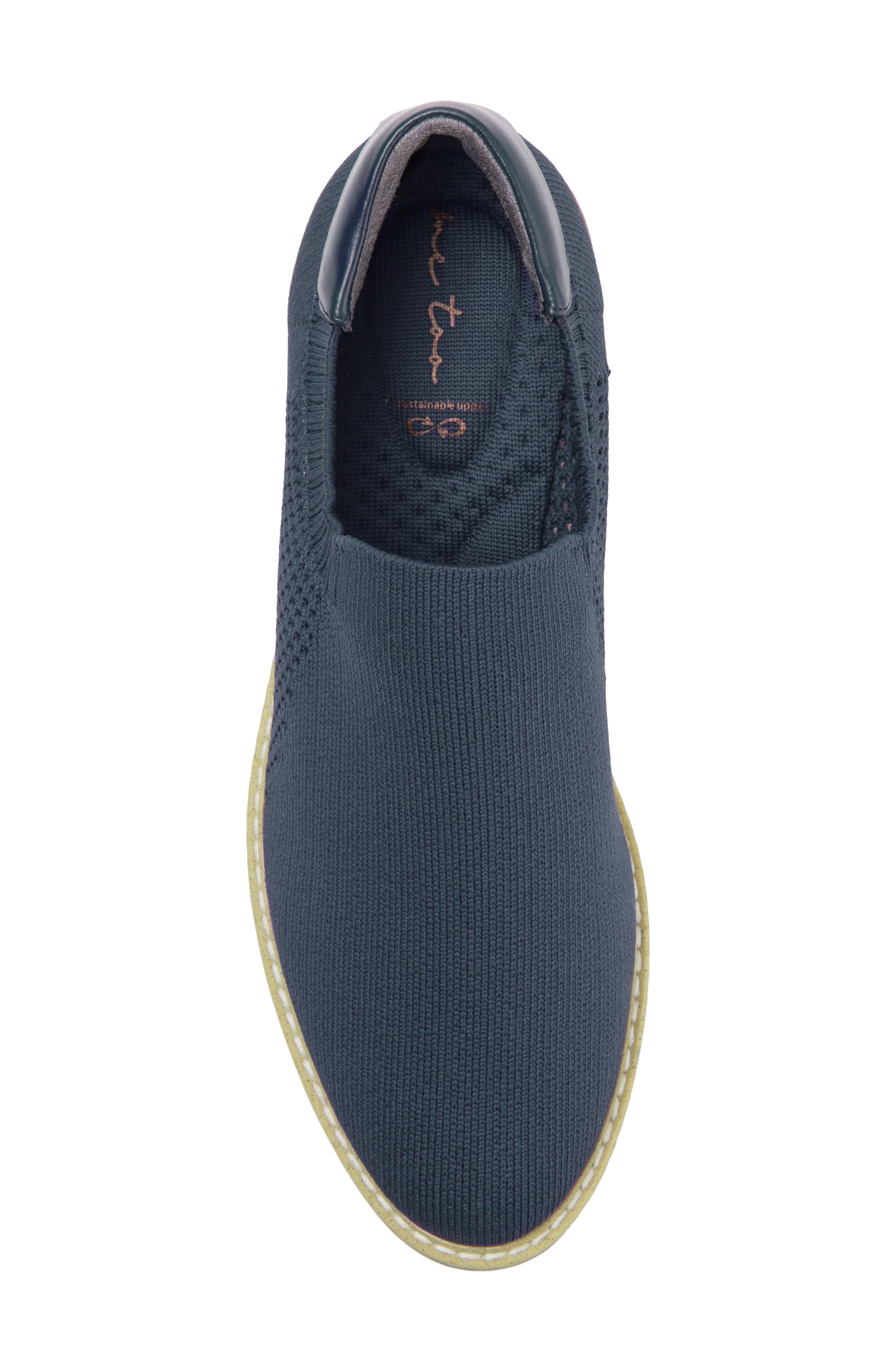 Andie Slip-On Wedge Sneaker, Alternate, color, NAVY