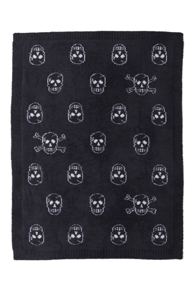 CozyChic™ Skulls Stroller Blanket, Main, color, CARBON-ALMOND