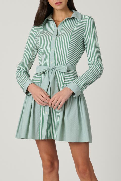 Pinstripe Ruth Dress