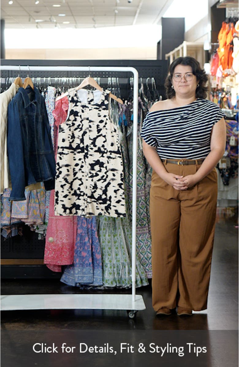 Animal Print Cotton Romper, sales video thumbnail