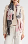 Vince Camuto Floral Supersoft Woven Scarf