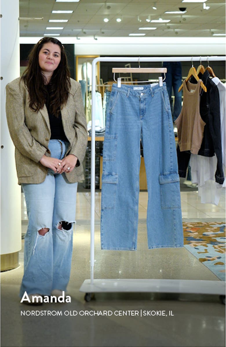 Straight Leg Cargo Jeans, sales video thumbnail