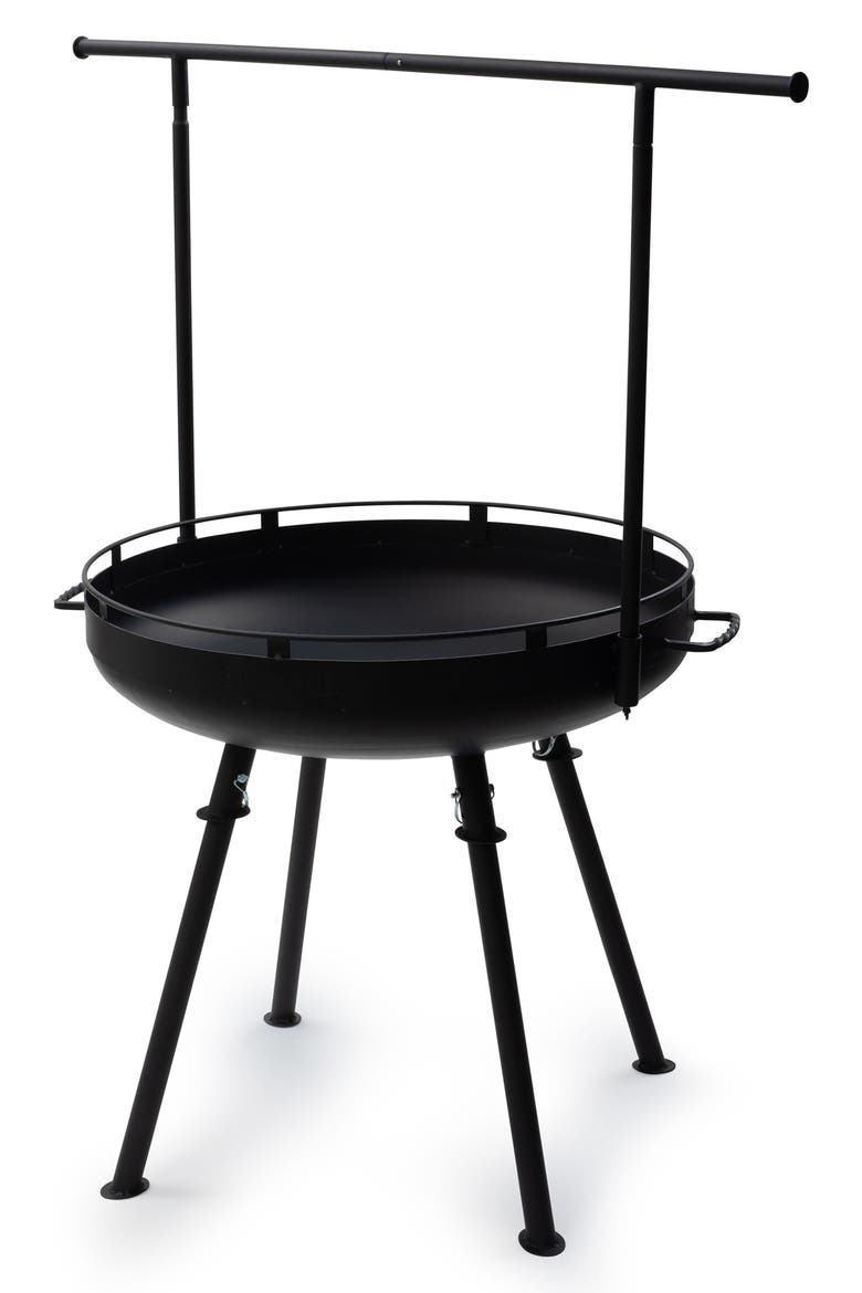 30-Inch Cowboy Fire Pit, Alternate, color, MATTE BLACK