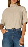 Wit & Wisdom Elbow Sleeved Turtleneck Boxy Top