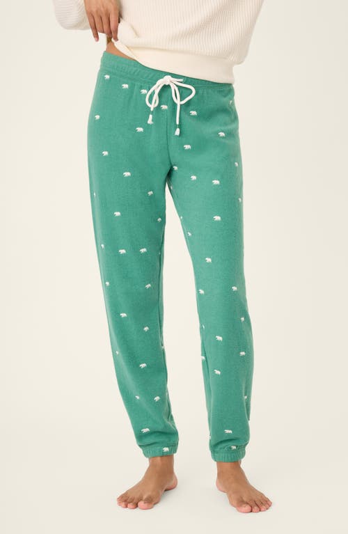 Pj Salvage The Outsider Banded Pajamas Pants In Green