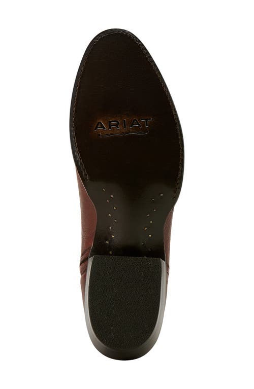 Ariat Barrett Almond Toe Boot In Brown