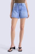 Pistola Saige High Waist Denim Shorts