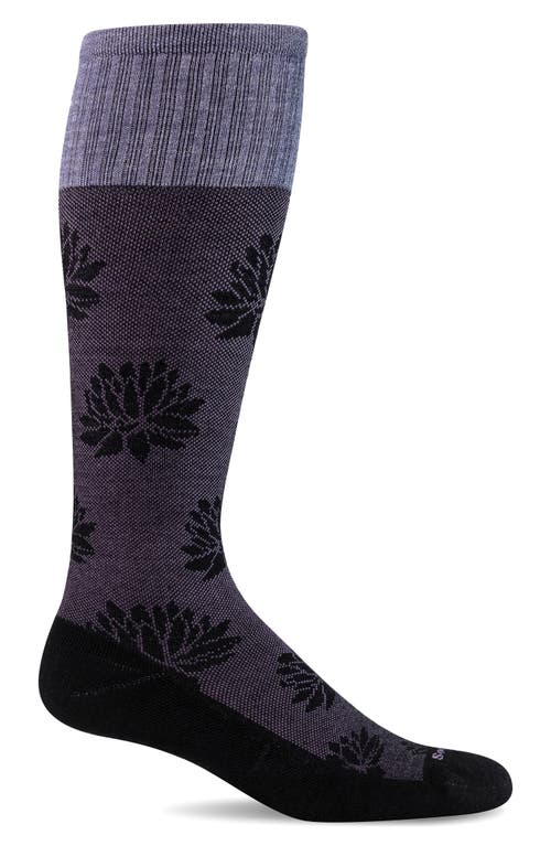 Sockwell Lotus Lift Compression Socks In Black