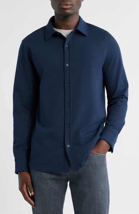 Nordstrom Knit Button-Up Shirt