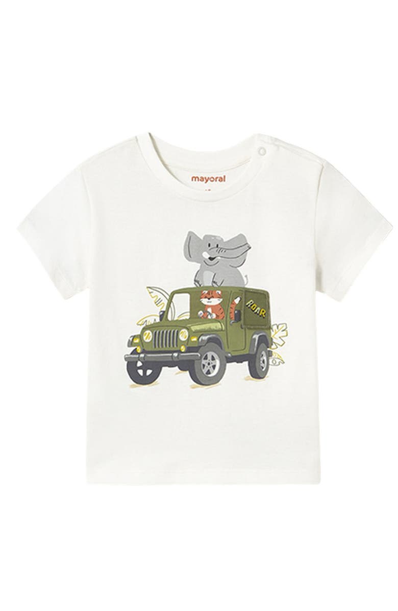 Mayoral Safari T-Shirt, Main, color, Natural