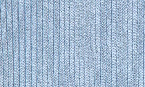 Nordstrom Rib Crew Socks In Blue Thread