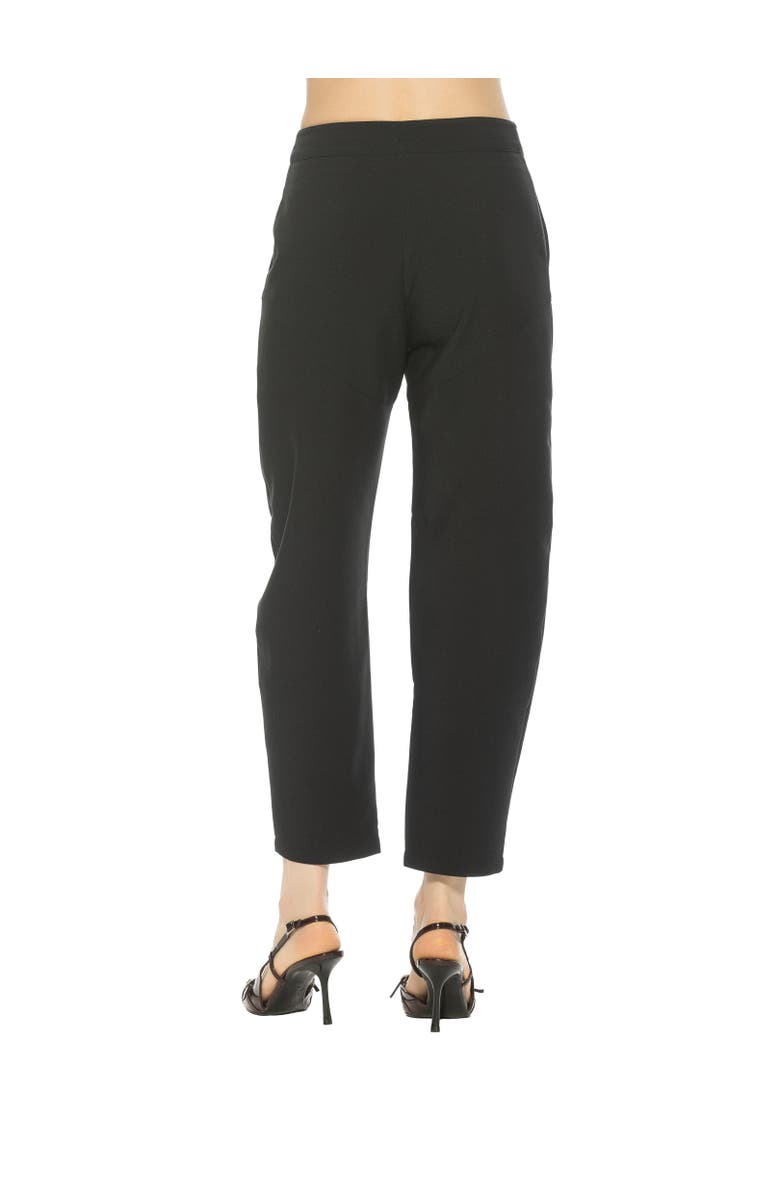 Alexia Admor Hollis Barrel Pants, Alternate, color, Black