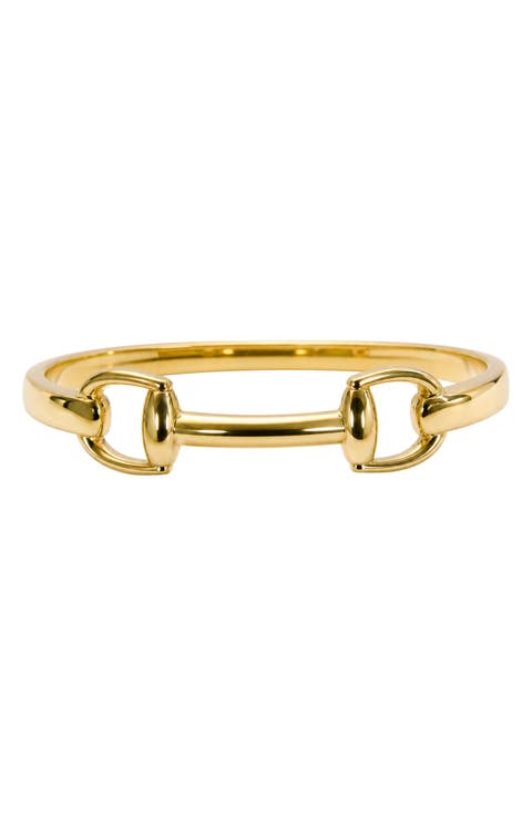 Horse Bit Bangle Bracelet