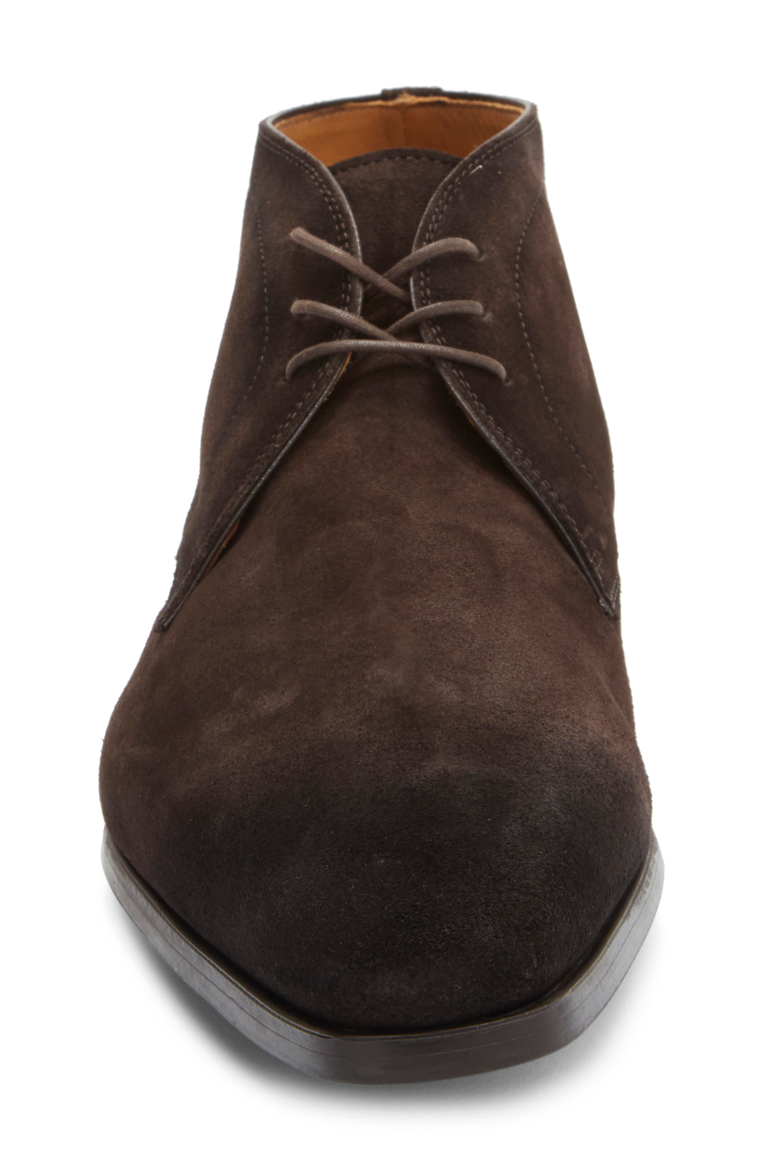 Magnanni Suede Chukka Boot, Alternate, color, Brown