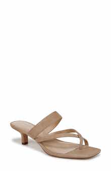 Veronica Beard Alanis Kitten Heel Slide Sandal
