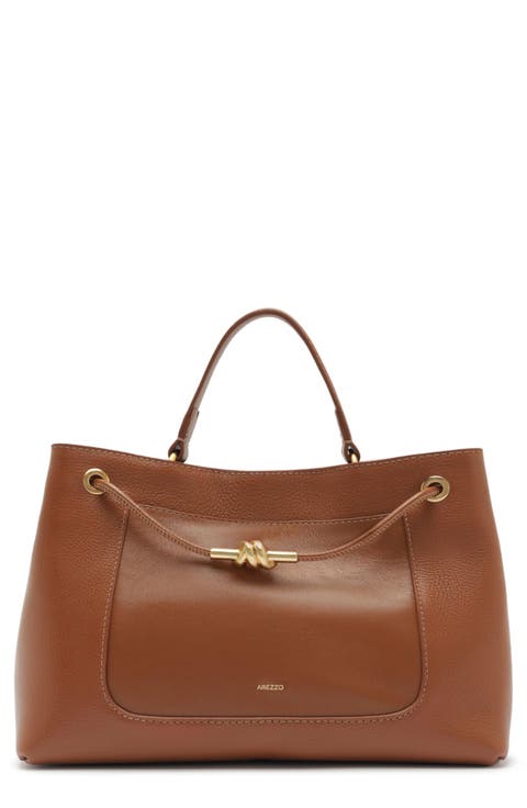 Delphine Large Leather Shopper