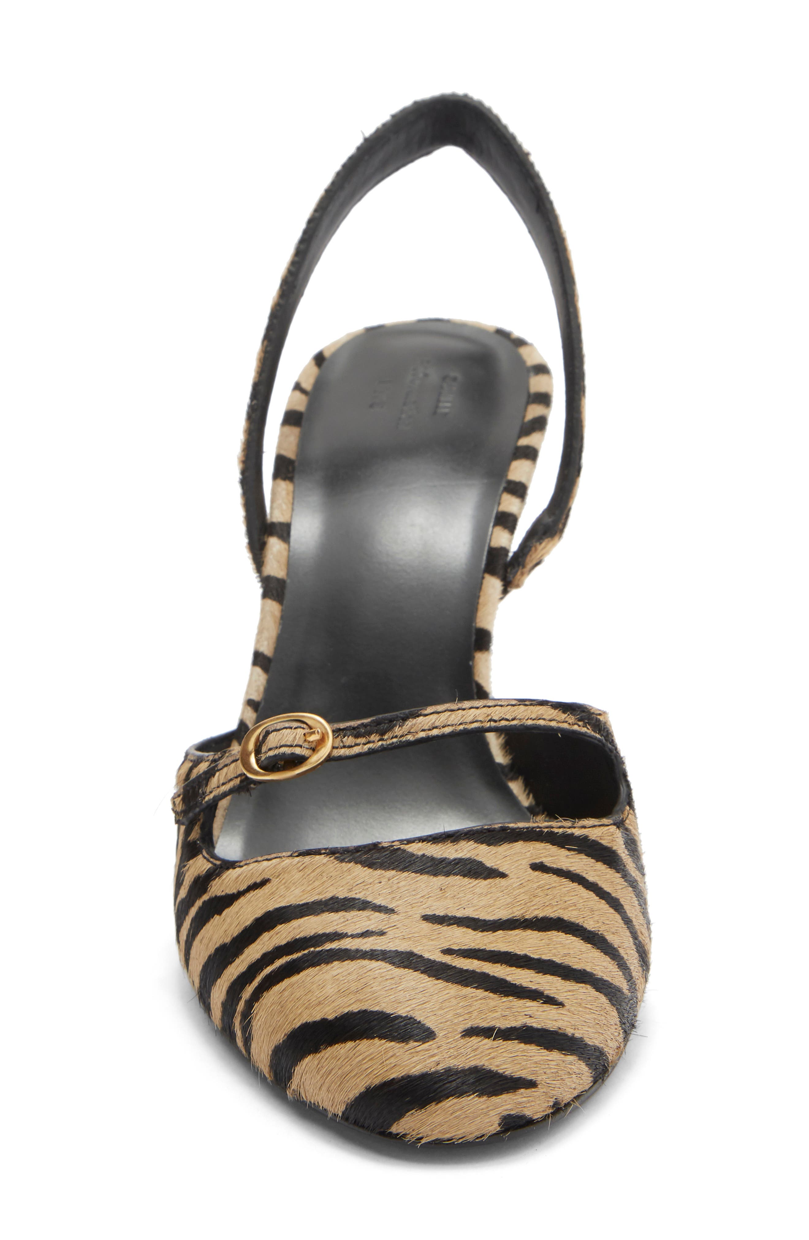 Iris Genuine Calf Hair Pump, Alternate, color, WARM TIGER HAIRCALF