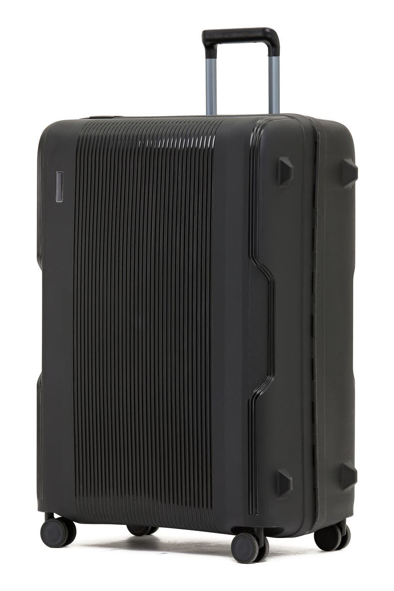 Fort Hardshell 30-Inch Clamped Luggage, Alternate, color, BLACK
