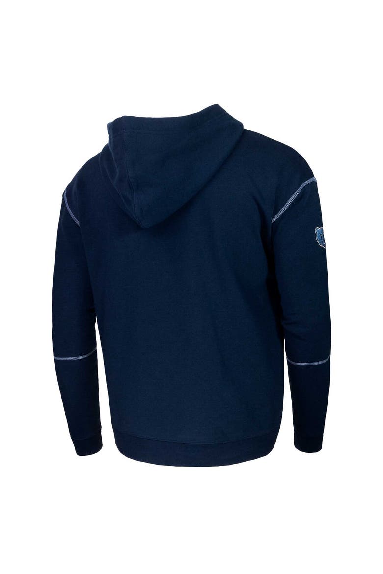 Unisex Navy Stadium Essentials Memphis Grizzlies Monument Pullover Hoodie, Alternate, color, Navy