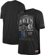 New Era Men's New Era Black Brooklyn Nets Enzyme Wash Oversized T-Shirt