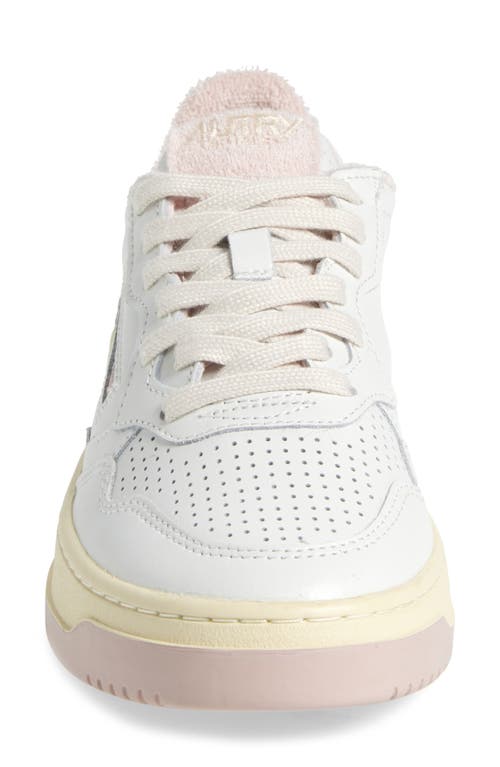 Autry Sneakers In White/pink