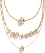 BaubleBar Renee Set of 3 Charm Necklaces