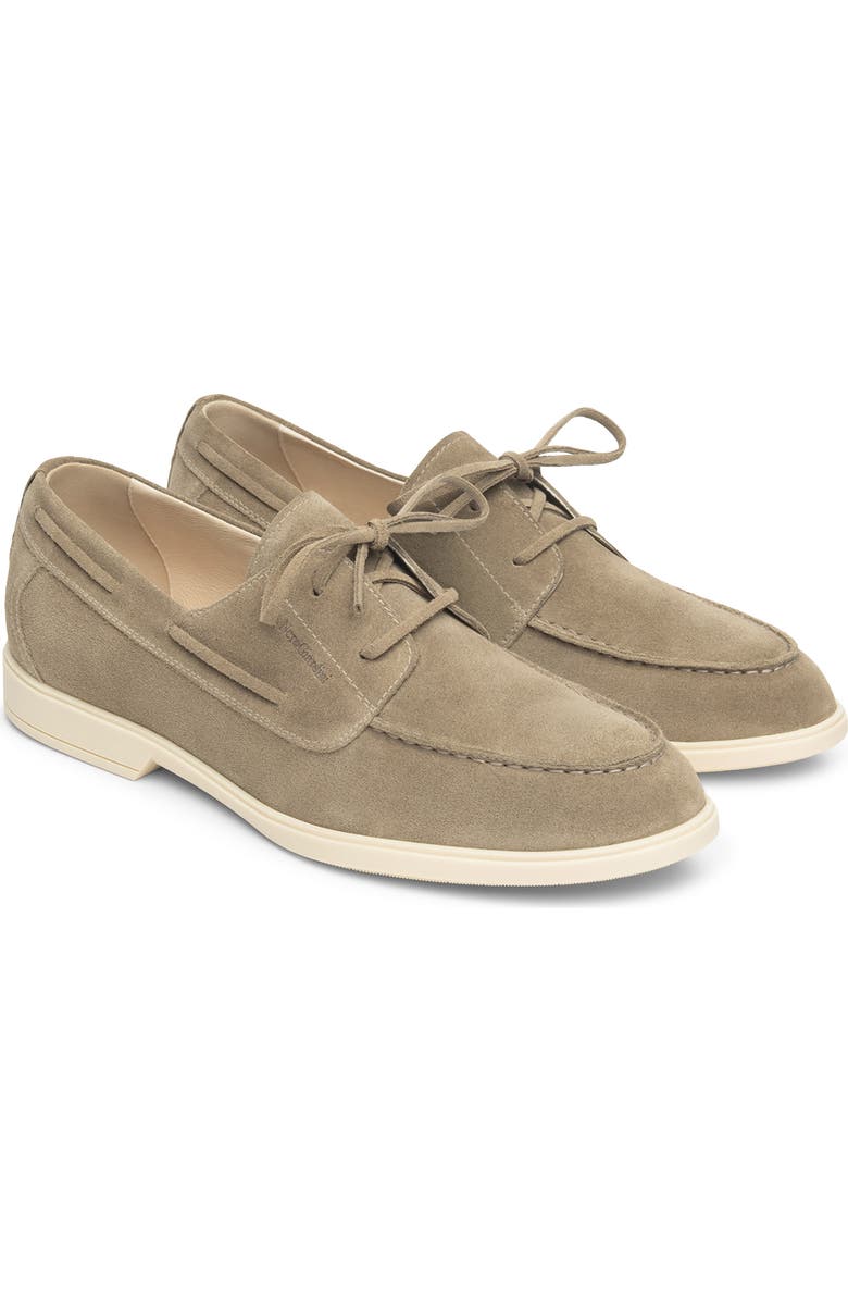 NeroGiardini Boat Shoe, Main, color, Taupe