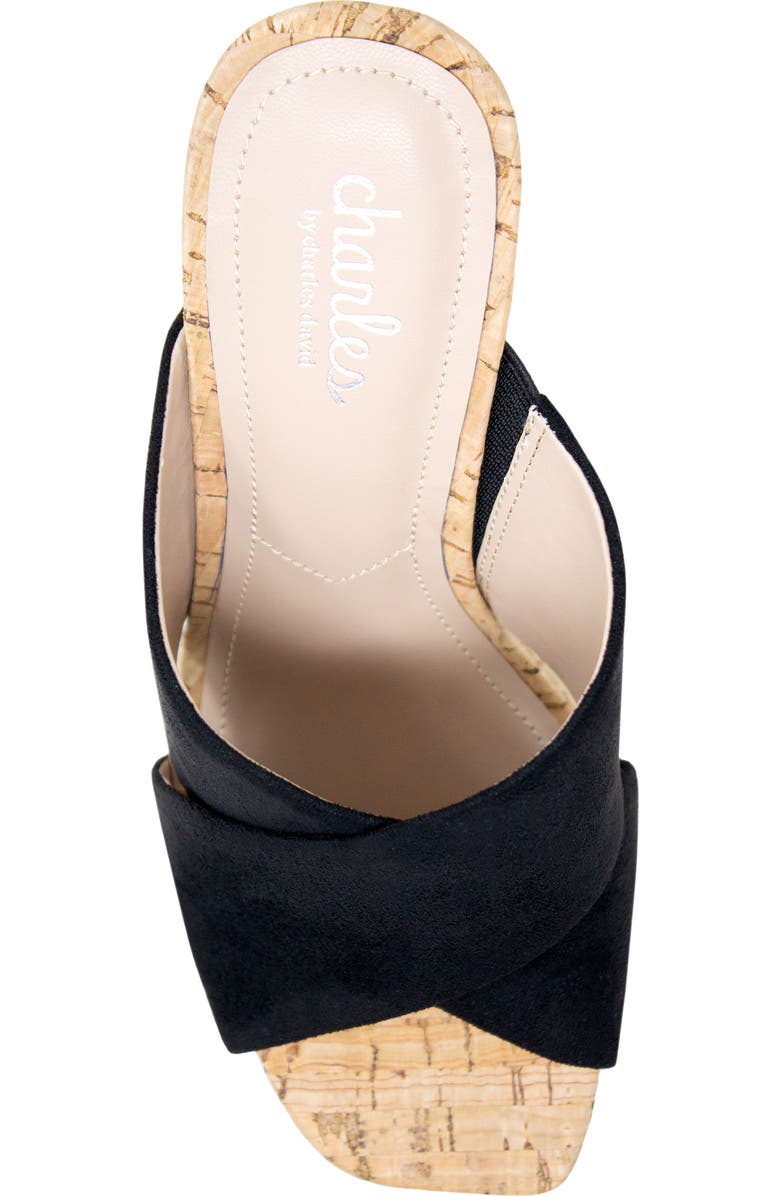 Charles by Charles David Duo Platform Wedge Sandal, Alternate, color,