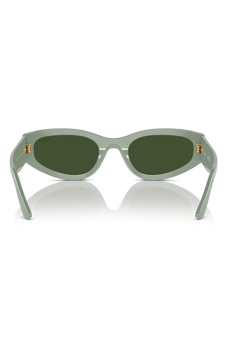 VOGUE 54mm Cat Eye Sunglasses, Alternate, color, Green