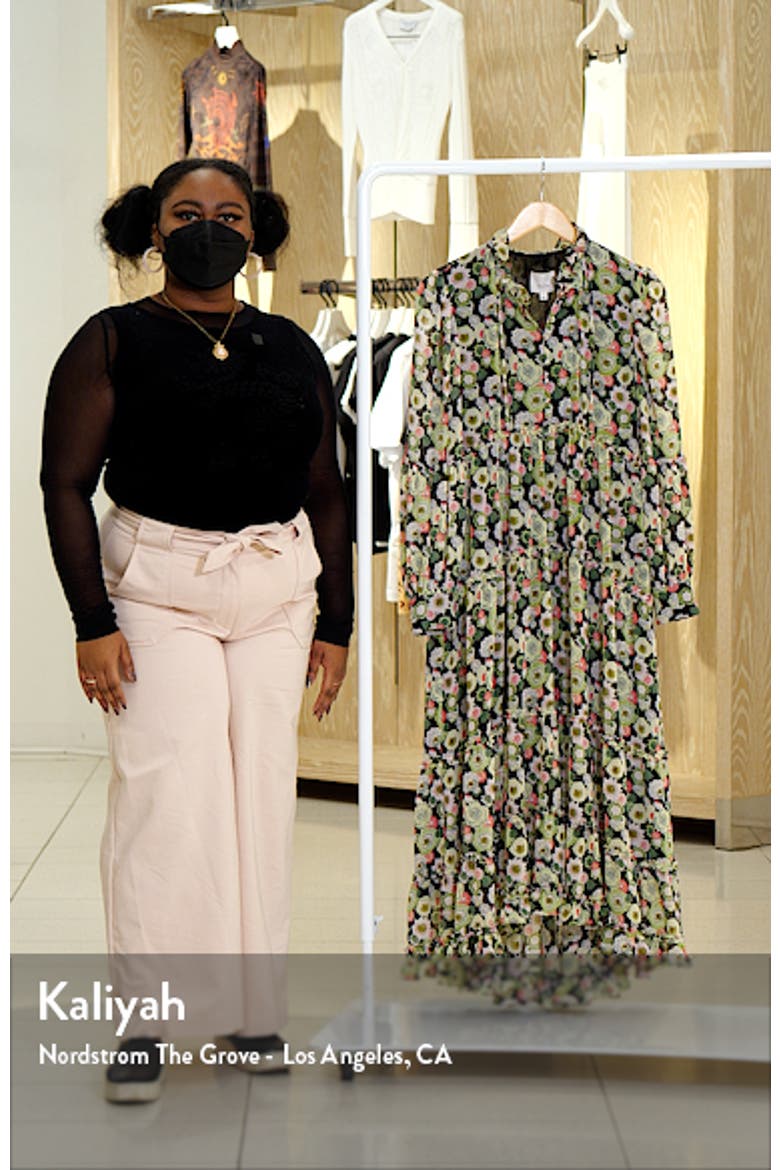 Lucille Floral Long Sleeve Maxi Dress video