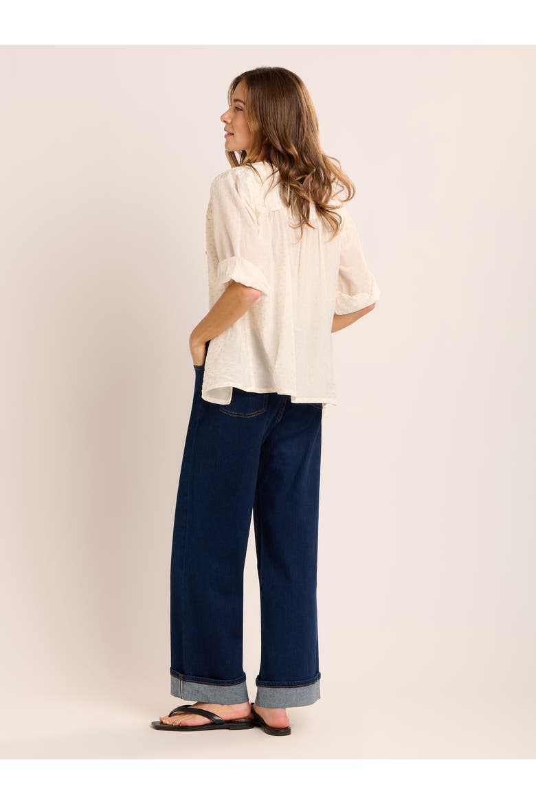 Boardwalk Blouse, Alternate, color, Cream