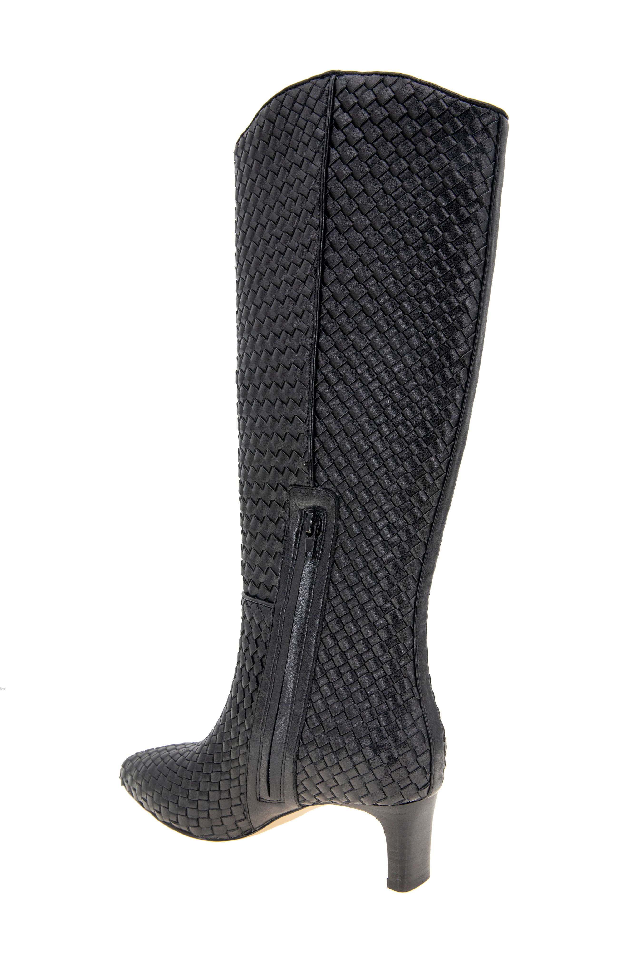 André Assous Waverly Knee High Boot, Alternate, color, Black