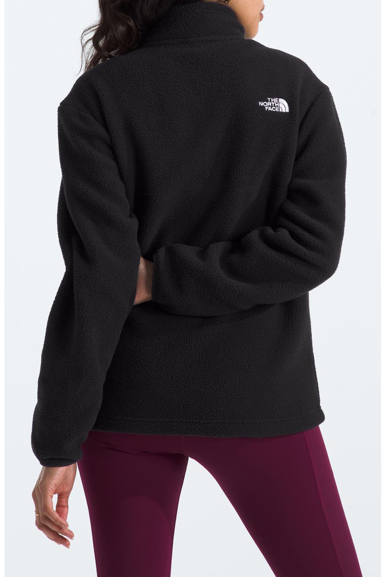 Yumiori Recycled Fleece Jacket, Alternate, color, TNF BLACK/ TNF BLACK