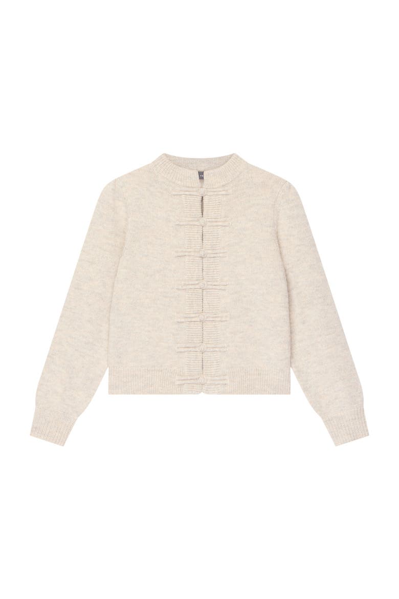 Wool Blend Military Cardigan, Alternate, color, Neutral