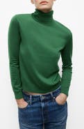 MANGO Turtle Knit Sweater