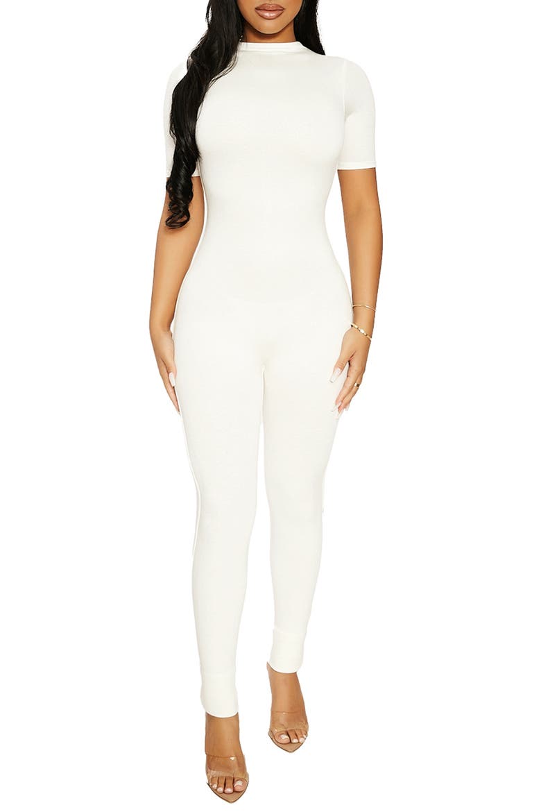 The NW T Jumpsuit, Main, color, OFF WHITE
