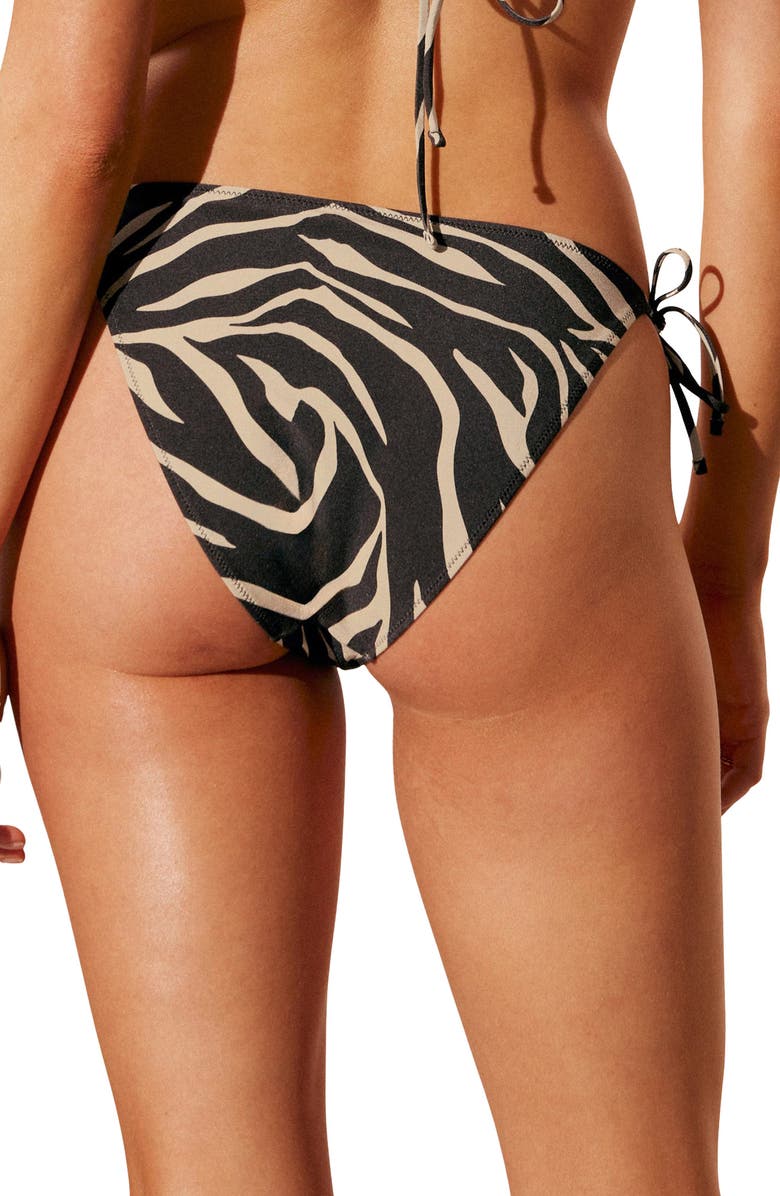 & Other Stories Tie Side Bikini Bottoms, Alternate, color, Beige Medium Dusty