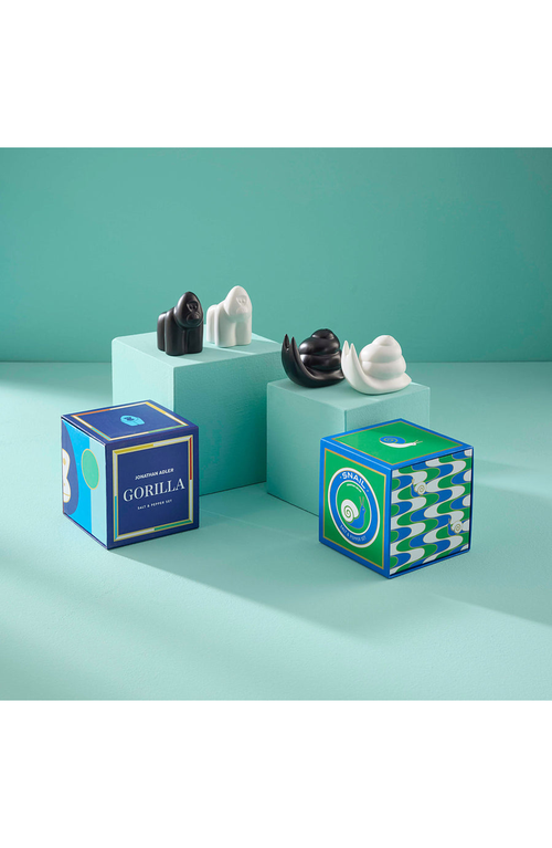 Jonathan Adler Snail Salt And Pepper Set In Multi